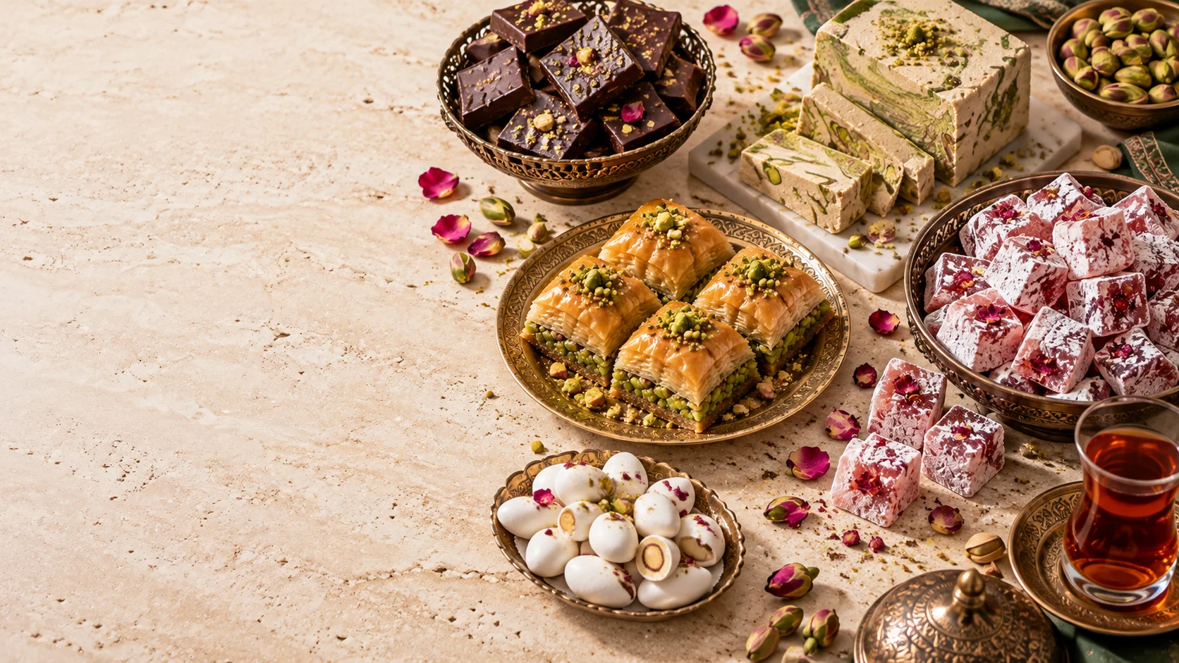 Wholesale confectionery — chocolate, halva, nougat, Turkish delight and traditional sweets supplied by Plusimpex B.V.