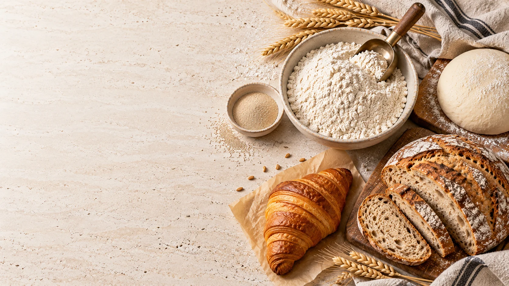Bakery mixes, bread improvers, yeast, starches and functional baking ingredients supplied to bakeries by Plusimpex B.V.