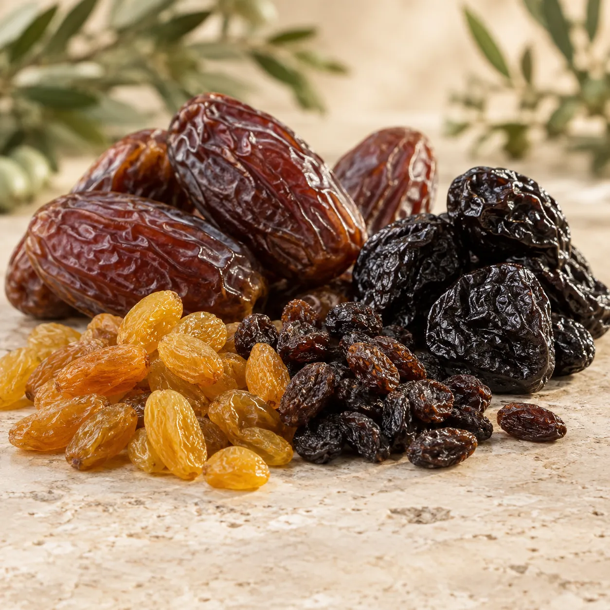 Whole dates and dried figs supplied by Plusimpex