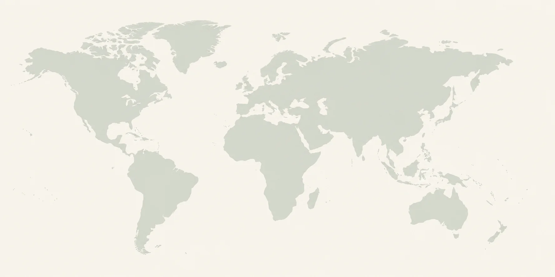 World map illustrating our international reach from the Netherlands
